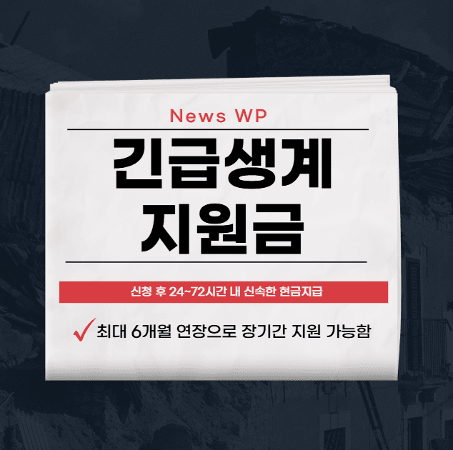 긴급생계지원금